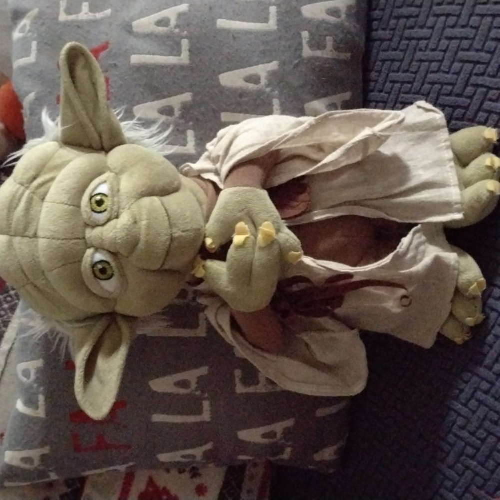 Disney Store Star Wars Yoda Plush
